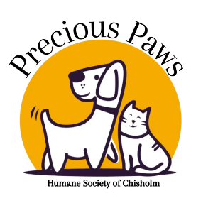 Precious Paws Humane Society of Chisholm Logo