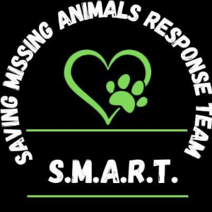 S.M.A.R.T. Saving Missing Animals Response Team Logo