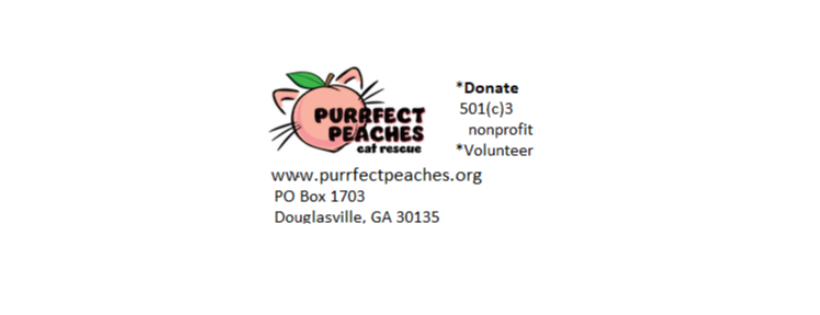 Purrfect Peaches Cat Rescue