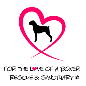 For the Love of a Boxer Rescue & Sanctuary Logo