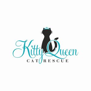 Kitty Queen Cat Rescue Logo