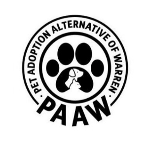 PAAW Pet Adoption Alternative of Warren Logo