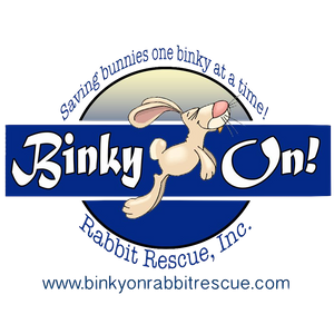 Binky On! Rabbit Rescue, Inc. Logo