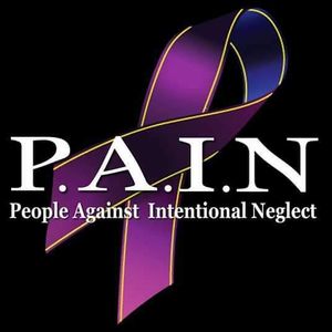 People Against Intentional Neglect P.A.I.N Logo