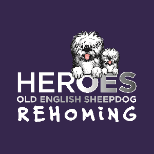 HerOES Old English Sheepdog Rehoming Logo