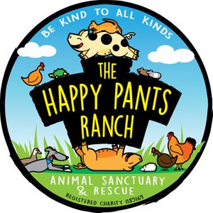 The Happy Pants Ranch animal & rescue sanctuary Logo