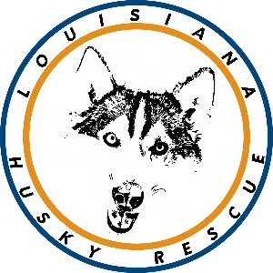 Louisiana Husky Rescue Logo