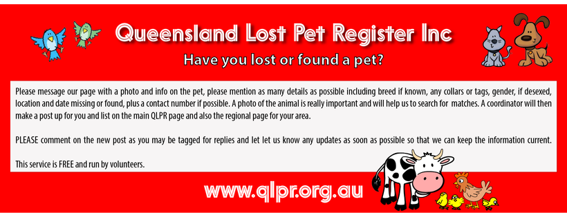 Queensland Lost Pet Register