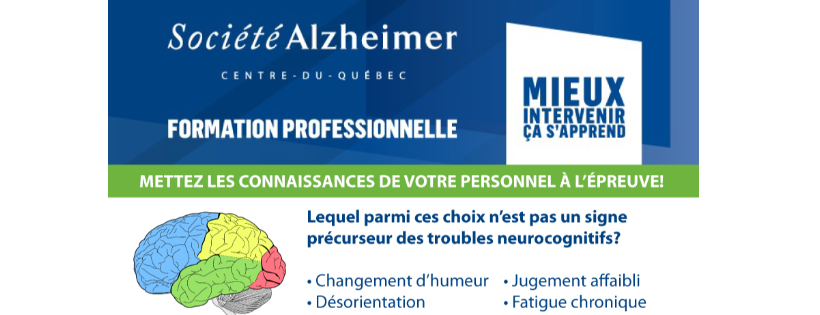 Société Alzheimer du Centre-du-Québec