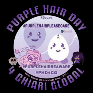Purple Hair Day 4 Chiari Global Pty Ltd
