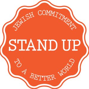 Stand Up: Jewish Commitment to a Better World Logo